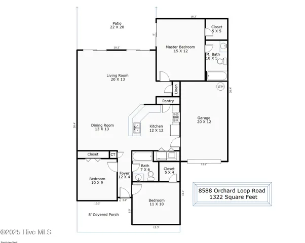 $275,000 | 8588 Orchard Loop Road, Leland, NC 28451