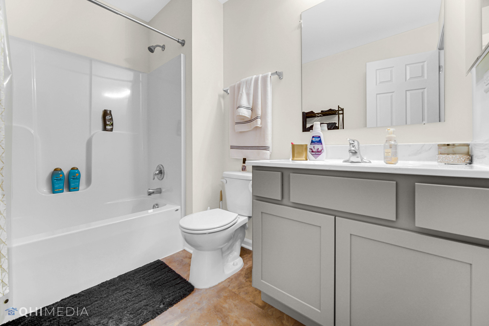 1636 Edentenny Road New Lenox, IL 60451 - Photo 11 of 19 a bathroom with a sink toilet vanity and shower