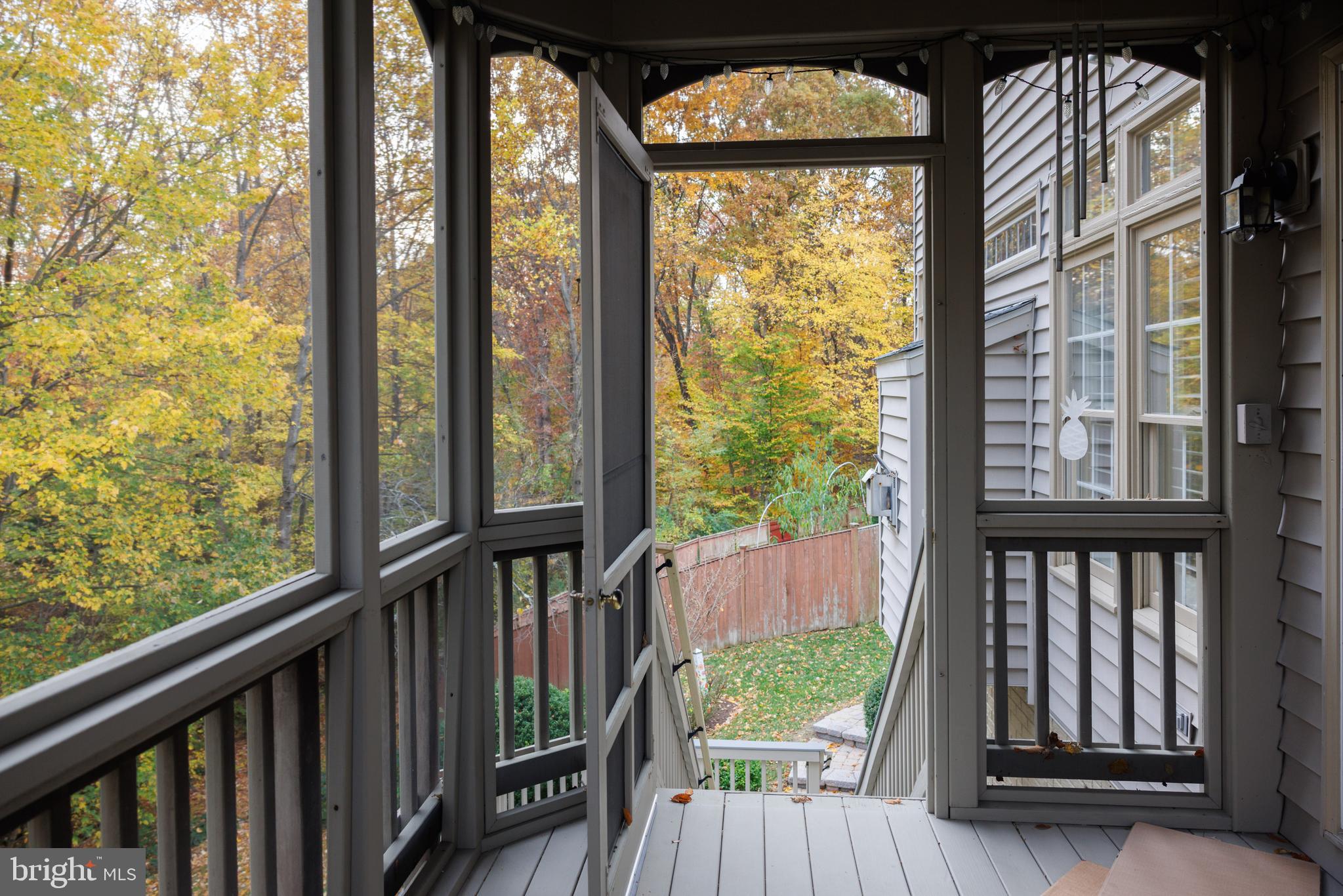 8623 James Creek Drive Springfield, VA 22152 - Photo 26 of 69 a view of a brick wall from a balcony
