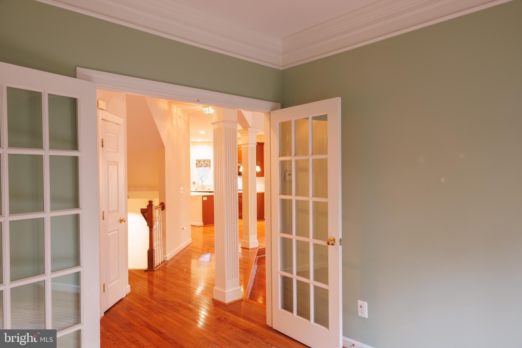 8623 James Creek Drive Springfield, VA 22152 - Photo 29 of 69 a view of entryway with wooden floor and door
