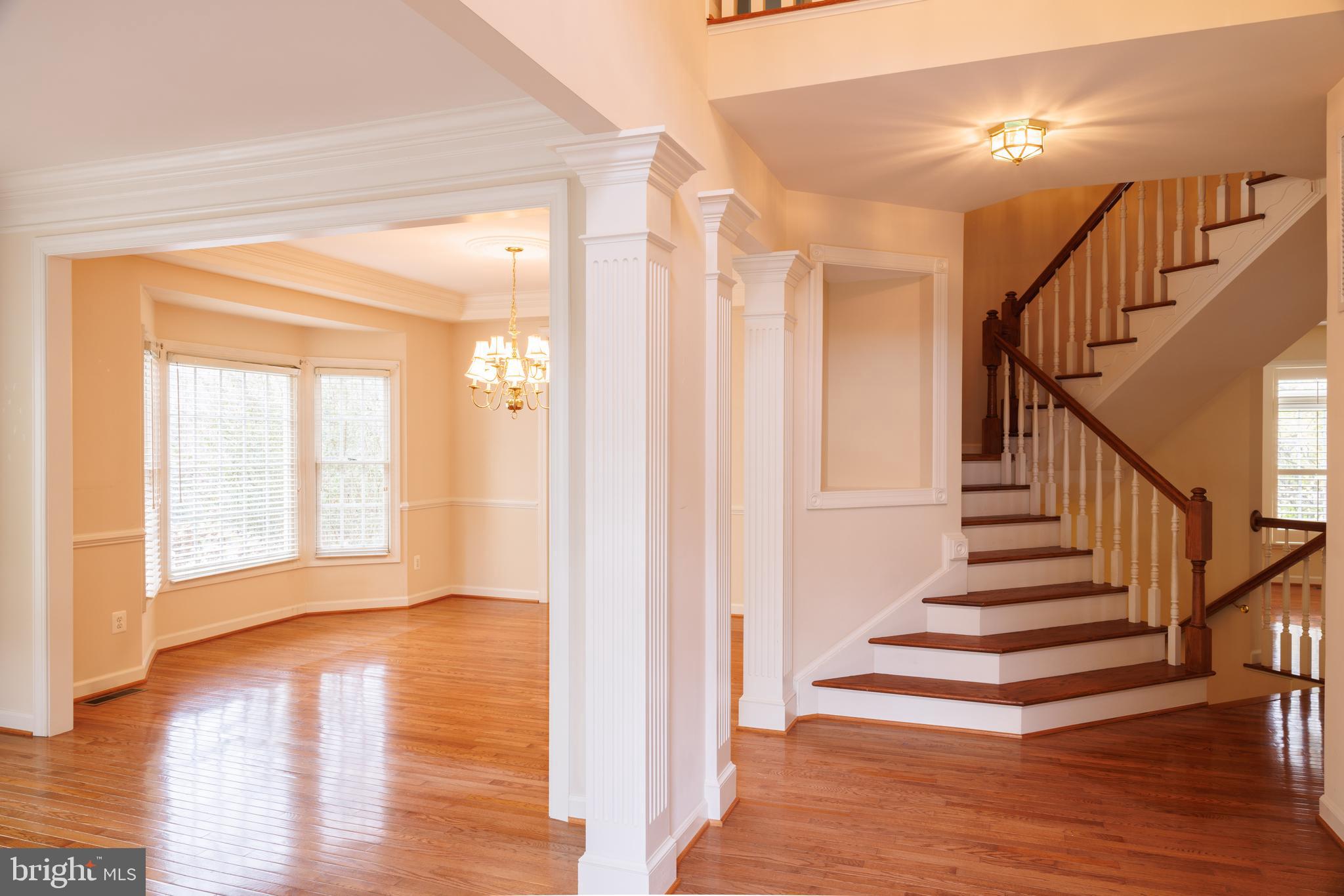 8623 James Creek Drive Springfield, VA 22152 - Photo 8 of 69 a view of entryway with wooden floor