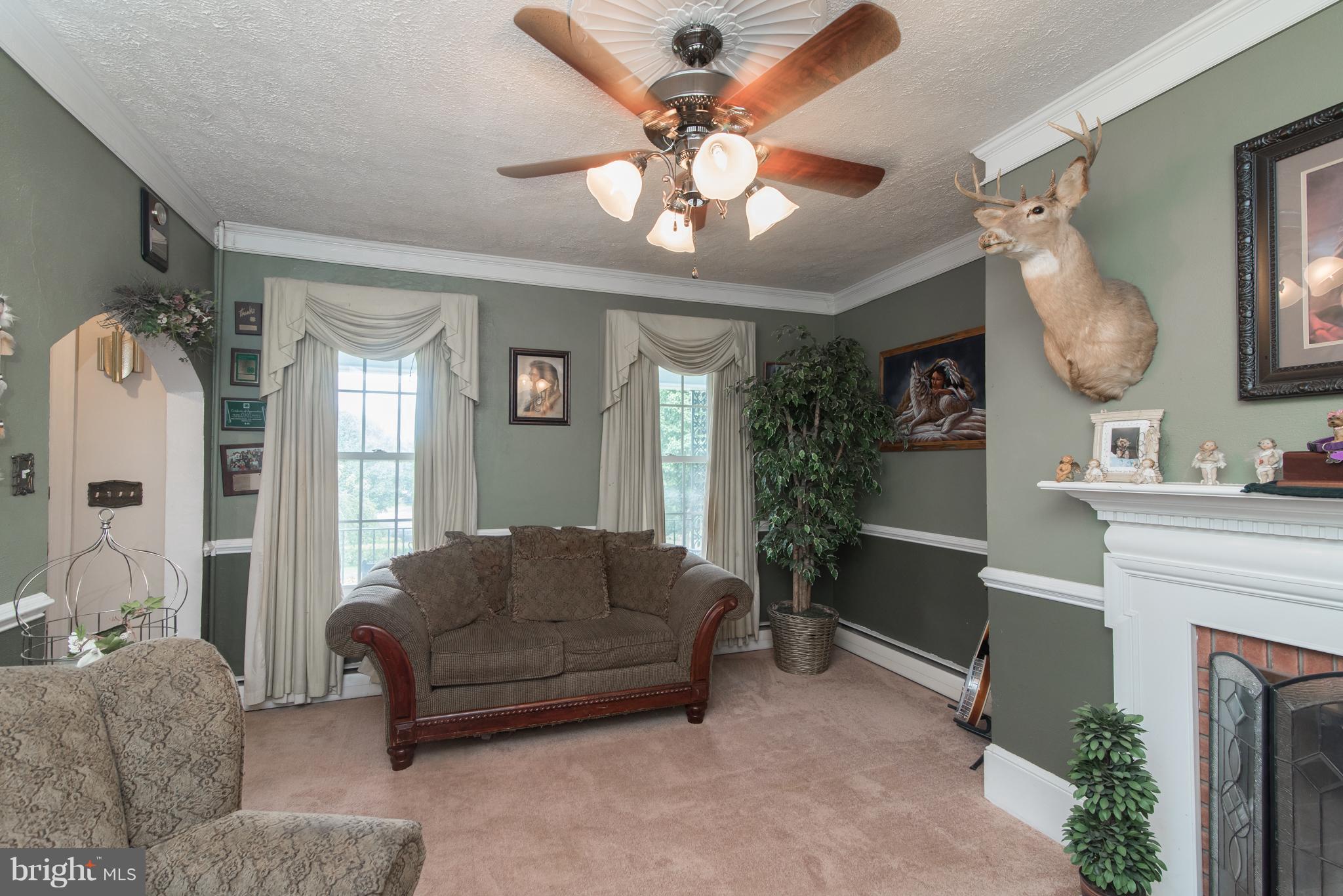 2221 Henshaw Road Inwood, WV 25428 - Photo 6 of 30 Living Room With Fireplace