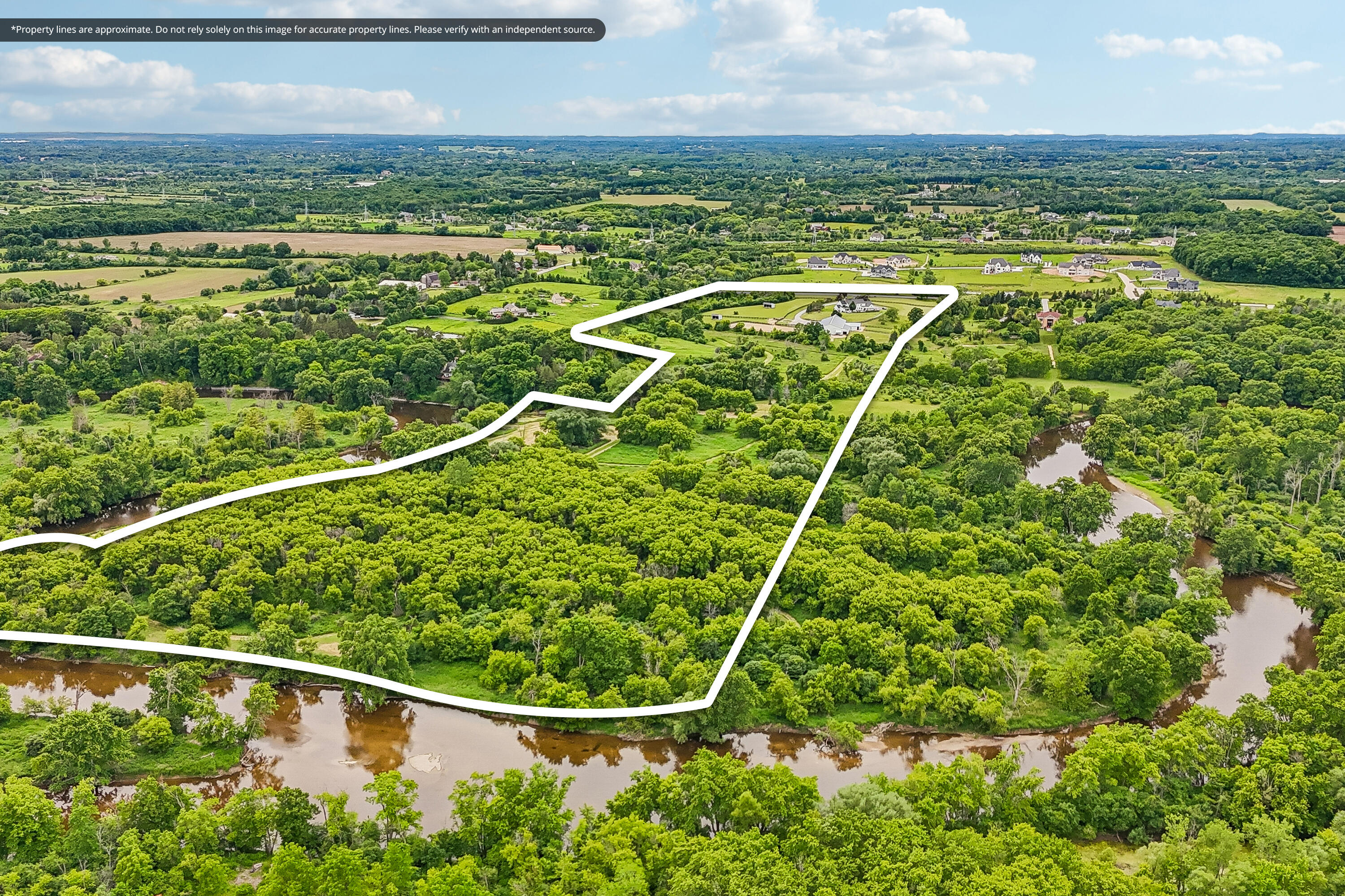 13700 Riverland Road Mequon, WI 53097 - Photo 67 of 70 Property line 2