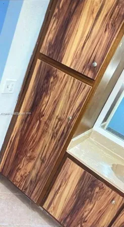 a view of an front door