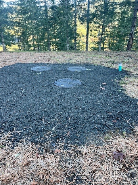 9999 Mallard Cove Road Port Angeles, WA 98363 - Photo 6 of 15 a backyard of a house with lots of green space