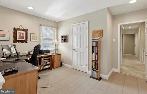 a view of front door with hallway