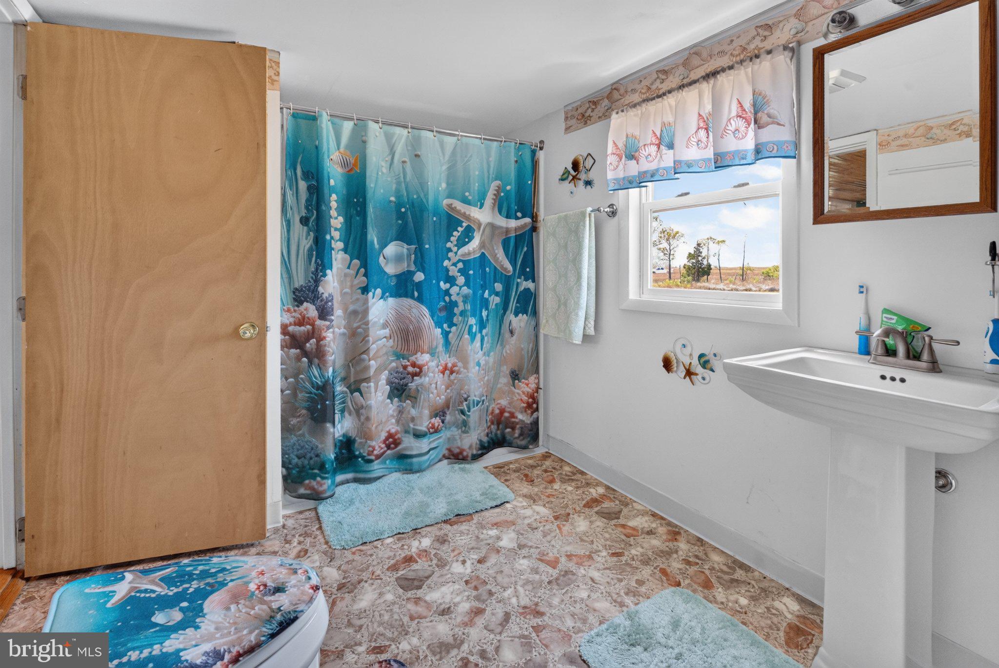 1511 Crocheron Road Crocheron, MD 21627 - Photo 26 of 76 Coastal-themed bathroom oasis.