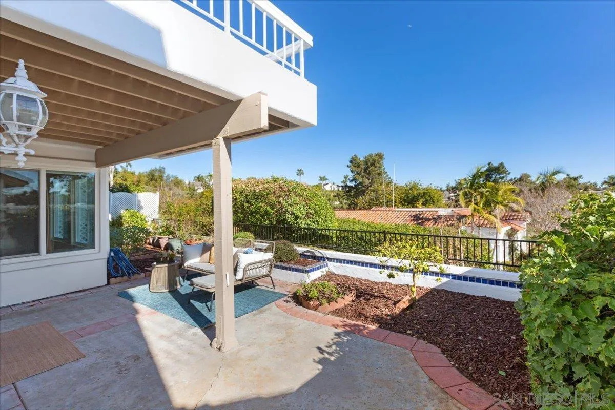 4692 Adra Way Oceanside, CA 92056 - Photo 39 of 51 a view of a patio with couches and potted plants