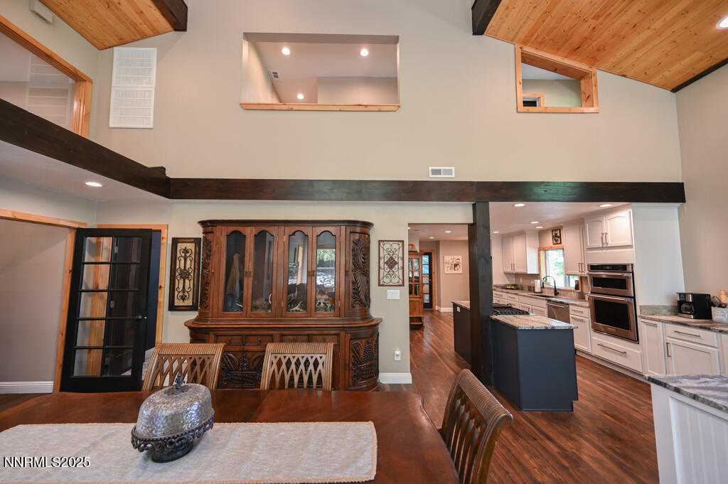 1147 Autumn Hills Road Gardnerville, NV 89460 - Photo 9 of 53 a kitchen with furniture and appliances
