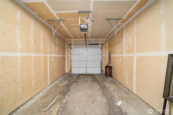 a backyard of a house