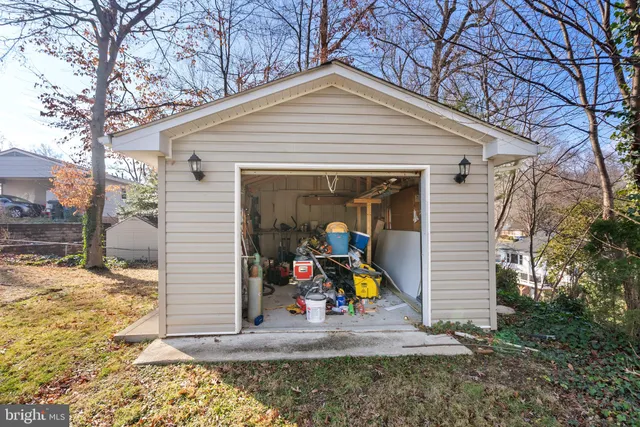 a view of a small house