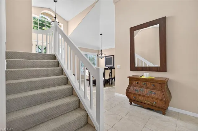 a view of front door with stairs