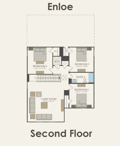 an aerial view of a house with swimming pool and outdoor seating