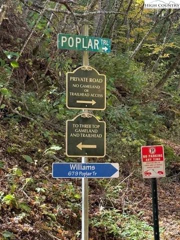 a sign that is on a pole