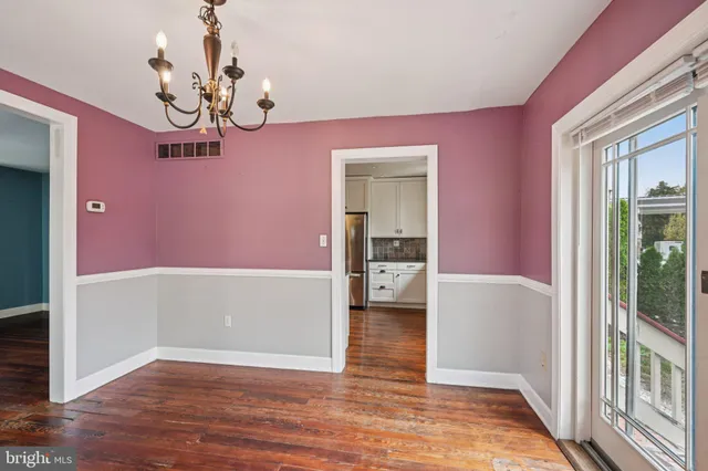 a kitchen with a stove and a microwave