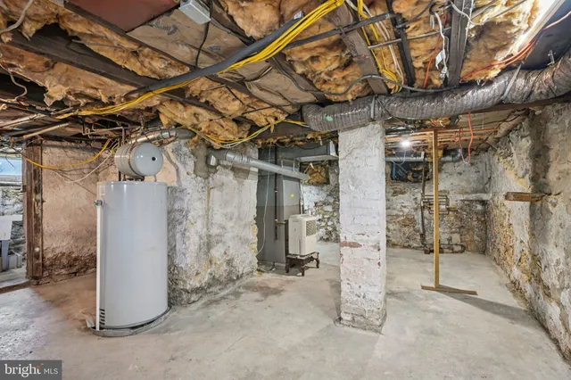 a utility room with lots of buildings