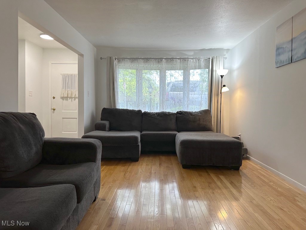 6482 State Road, Unit E1 Parma, OH 44134 - Photo 7 of 48 Living room featuring light wood finished floors and baseboards