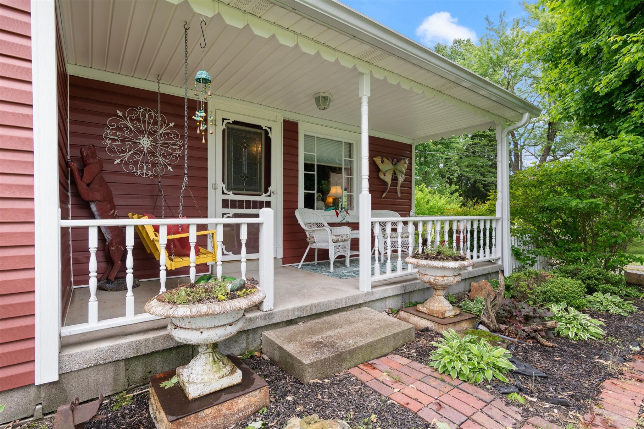 126 Blackey Bandy Road Bethpage, TN 37022 - Photo 23 of 37 a view of house with deck and garden
