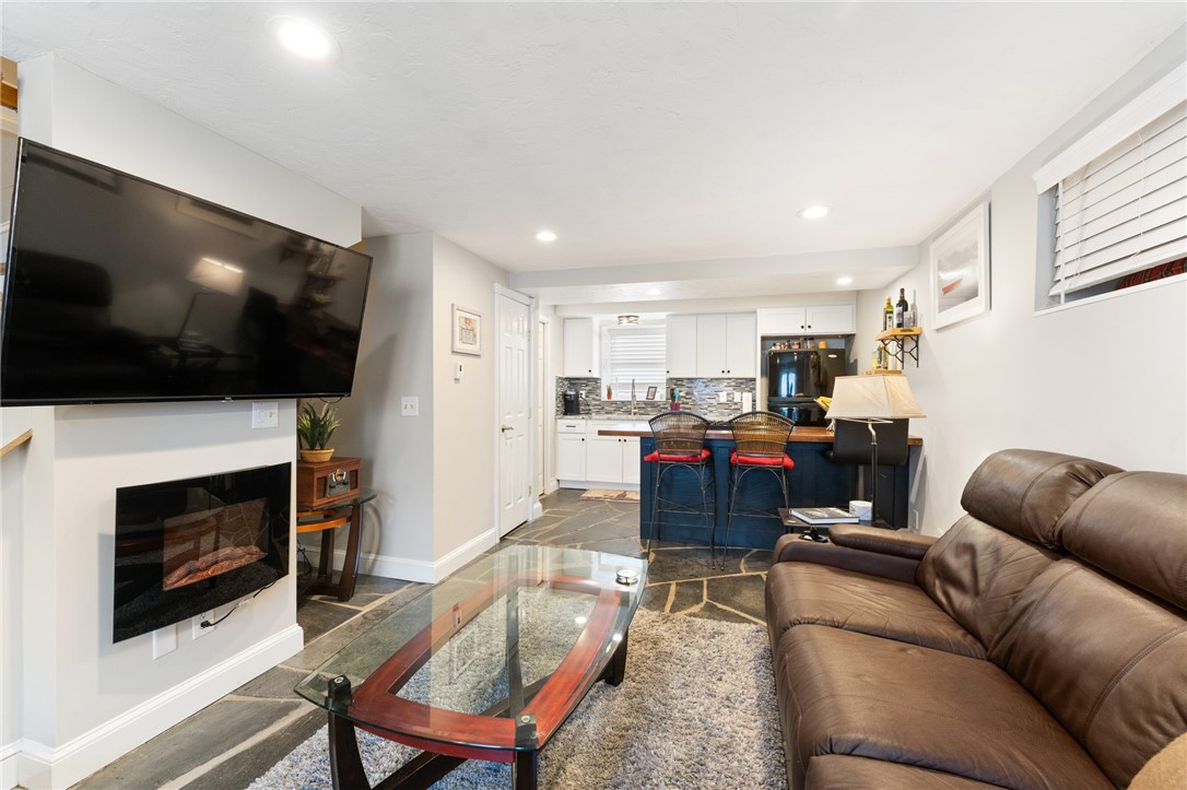 25 Stillwater Road, Unit 1 Smithfield, RI 02917 - Photo 8 of 24 built in electric fireplace