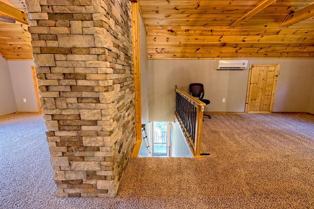 206 Peckerwood Road Hayesville, NC 28904 - Photo 28 of 75 Primary suite, Perfect for folks who want a super primary suite! You can just camp out and watch movies and never go to the rest of the house!