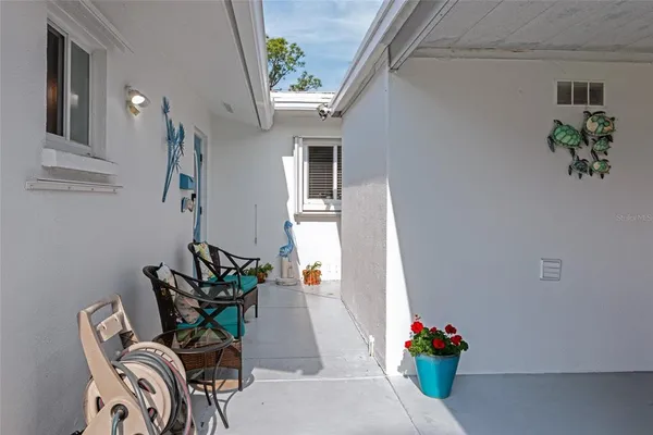 a view of outdoor space and porch