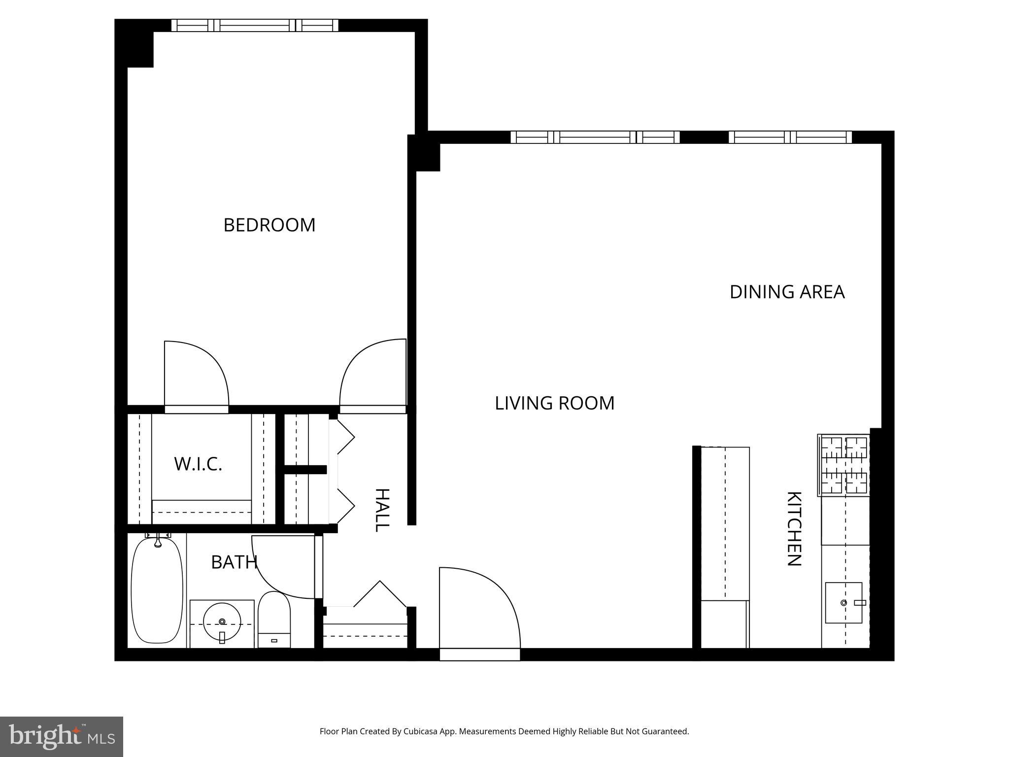 1200 South Arlington Ridge Road, Unit 614 Arlington, VA 22202 - Photo 29 of 29 Floorplan