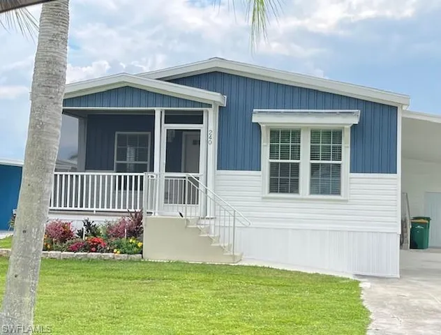 front view of a house