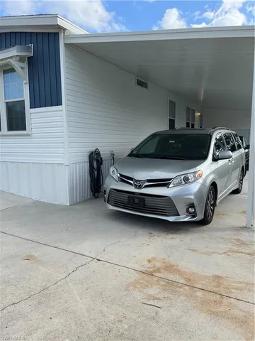 a view of parking garage