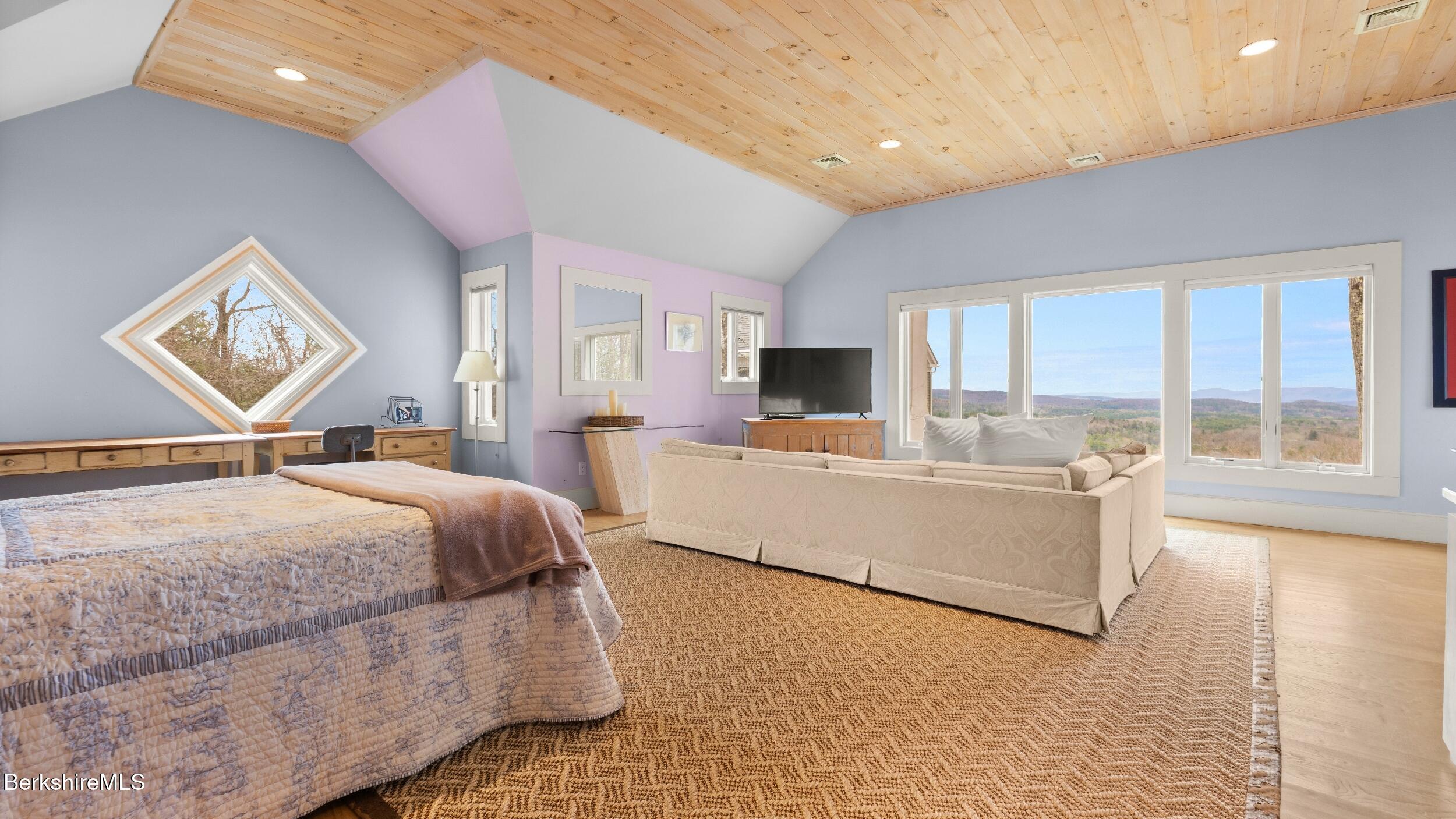 169 Mt Hunger Road Monterey, MA 01245 - Photo 40 of 47 OPEN PLAN LIVING