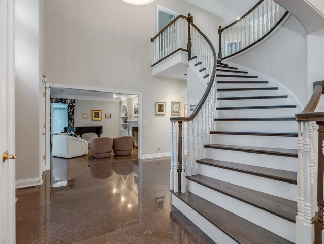 a view of entryway and hall