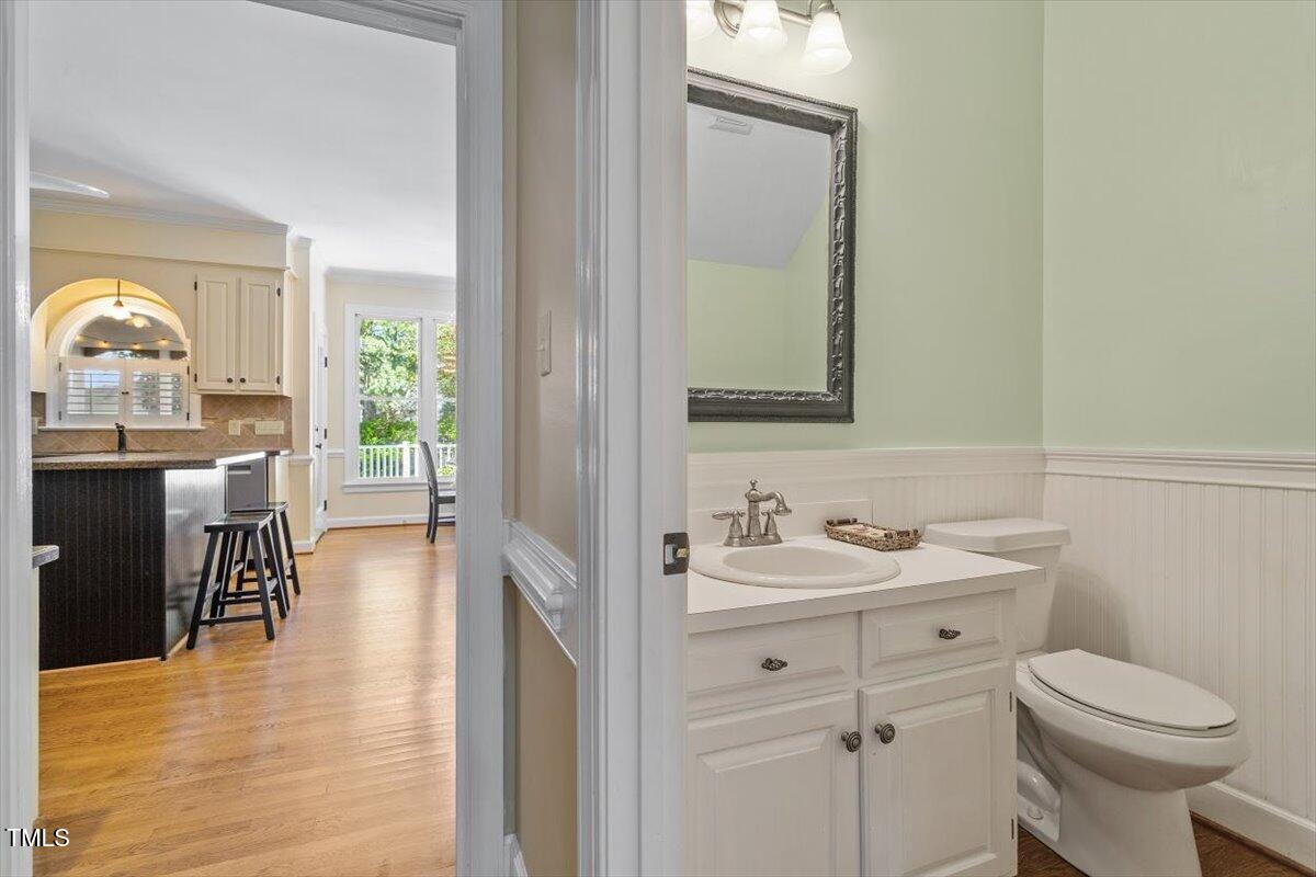1925 Baronsmede Drive Raleigh, NC 27615 - Photo 32 of 38 1st Floor Half Bath