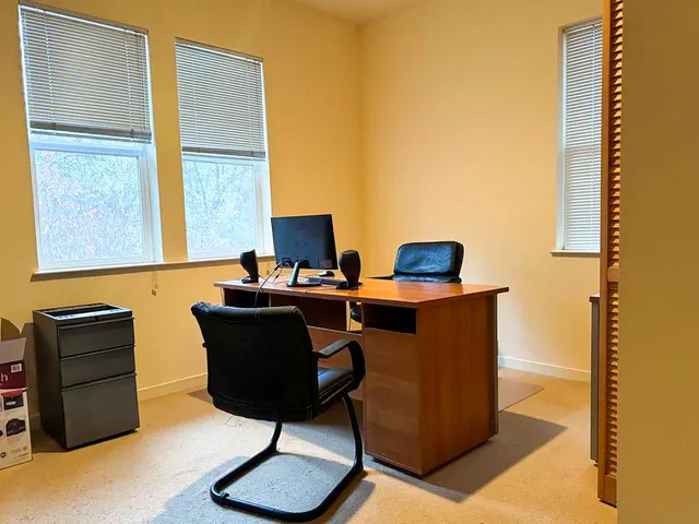 a view of workspace with windows