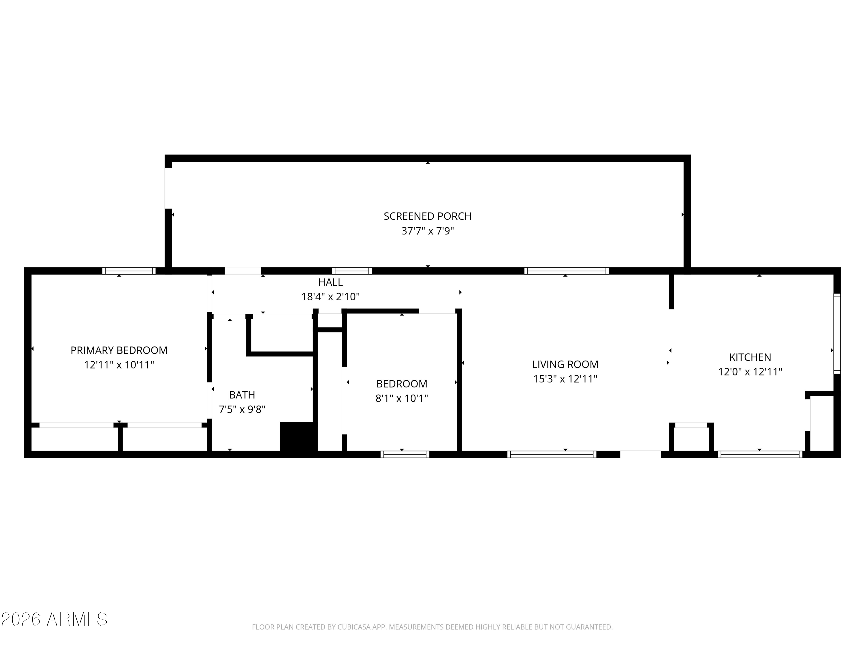 2385 County Line Circle Ash Fork, AZ 86320 - Photo 35 of 35 a picture of a floor plan