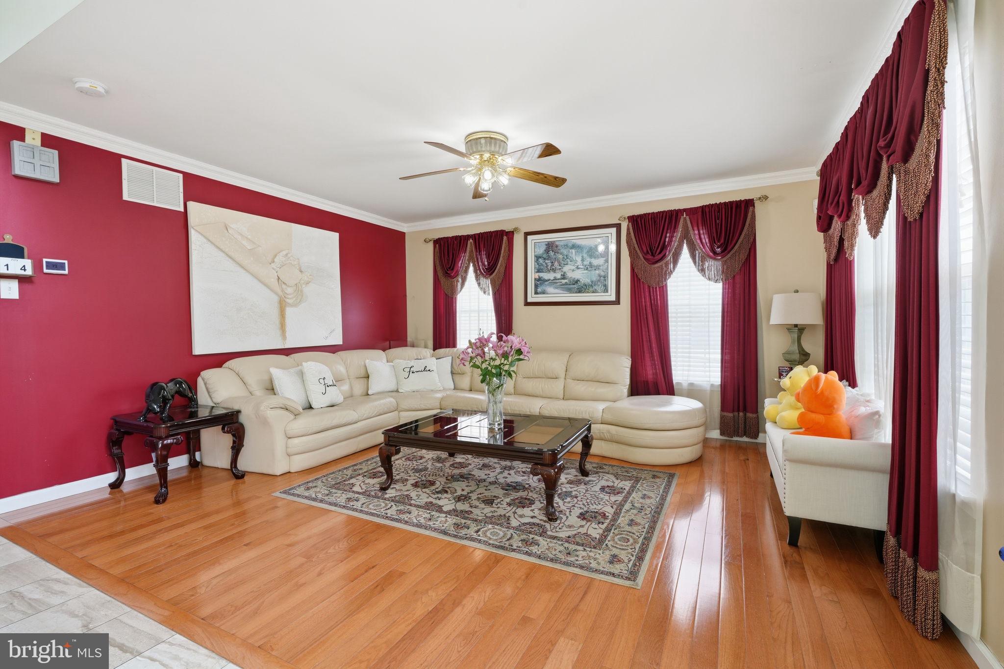 2347 Maple Avenue Croydon, PA 19021 - Photo 7 of 60 Elegant living space with rich hues.
