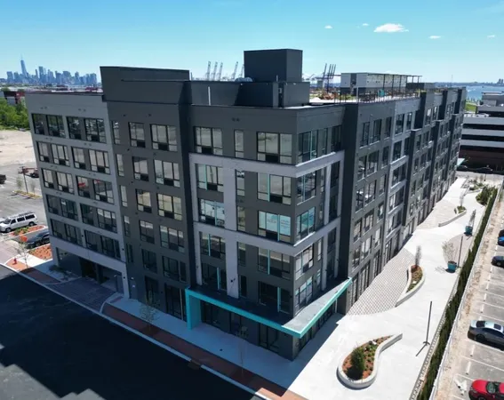 a view of a balcony with city view