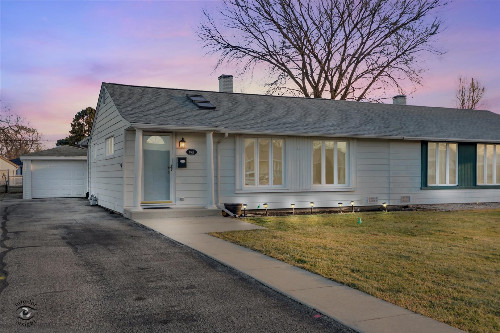 8859 South Main Street Hometown, IL 60456 - Photo 3 of 26 a view of a house with pool and tree s