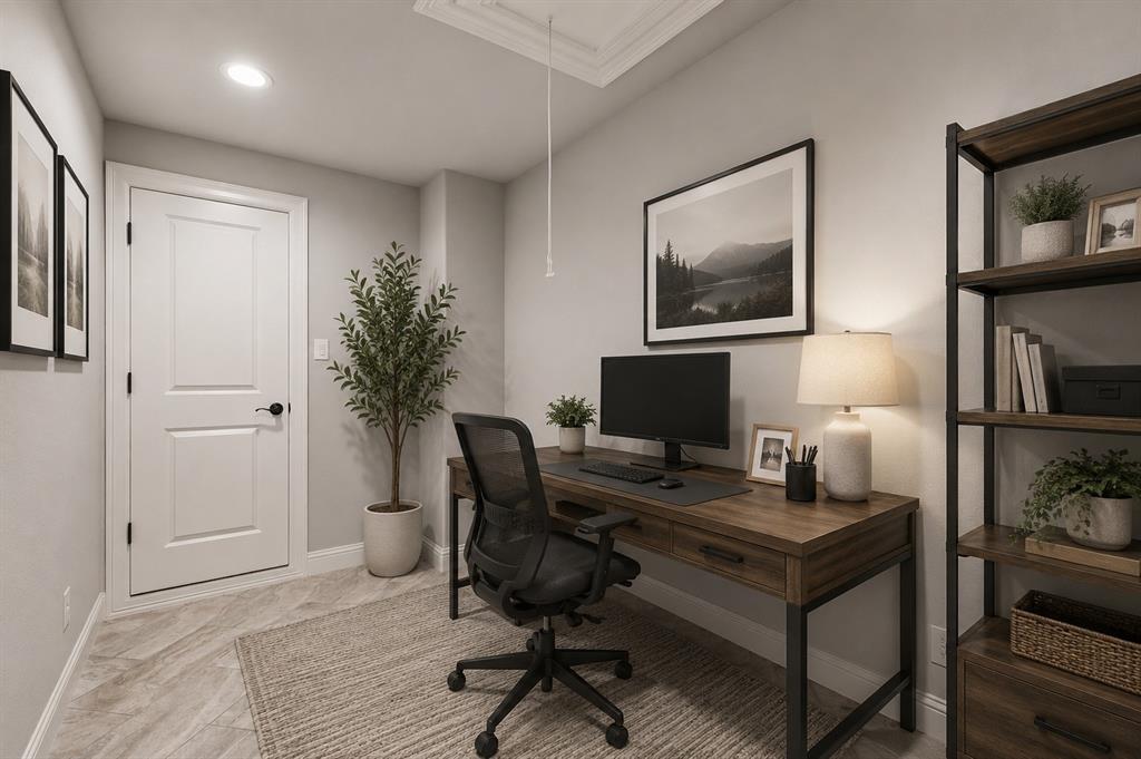 104 Ryder Court Hurst, TX 76053 - Photo 25 of 35 Versatile Bonus Space Ideal For Workspace Or Storage