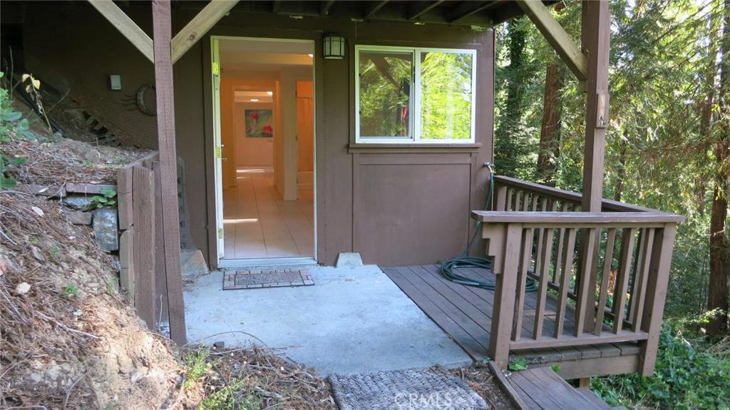 21455 Delta Way, Unit 1 Monte Rio, CA 95462 - Photo 27 of 38 Back door and patio off bedroom.