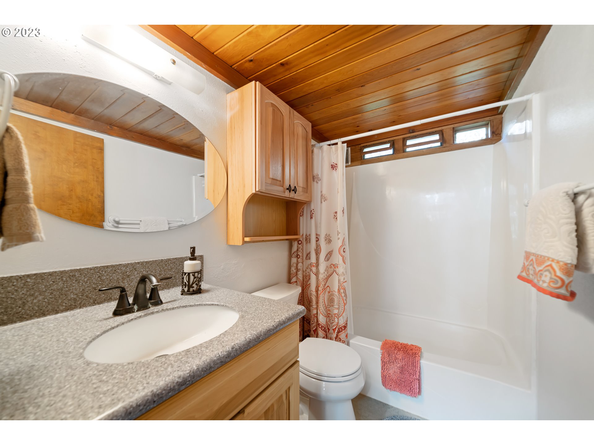 38475 Beulah Reed Road Nehalem, OR 97131 - Photo 8 of 31 a bathroom with a sink and a mirror