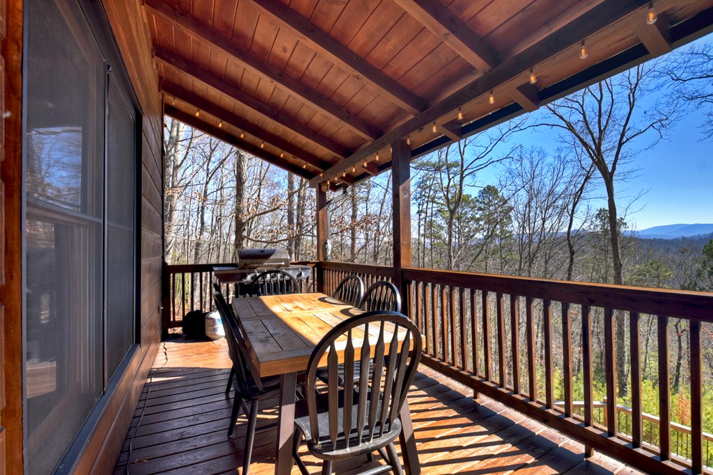 78 Brass Hill Road Blue Ridge, GA 30513 - Photo 25 of 44 a view of a two chairs in the balcony
