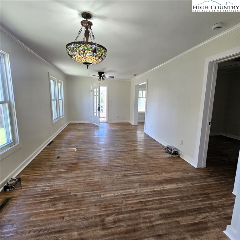 254 Green Street Boone, NC 28607 - Photo 18 of 48 a view of an entryway with wooden floor
