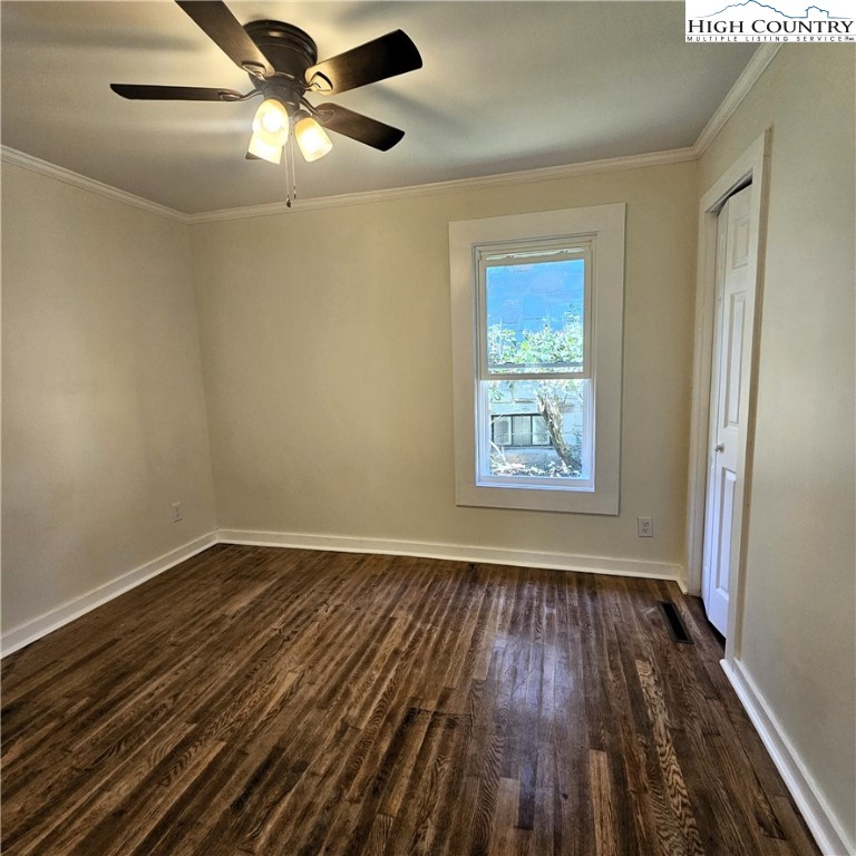 254 Green Street Boone, NC 28607 - Photo 25 of 48 wooden floor in an empty room with a window