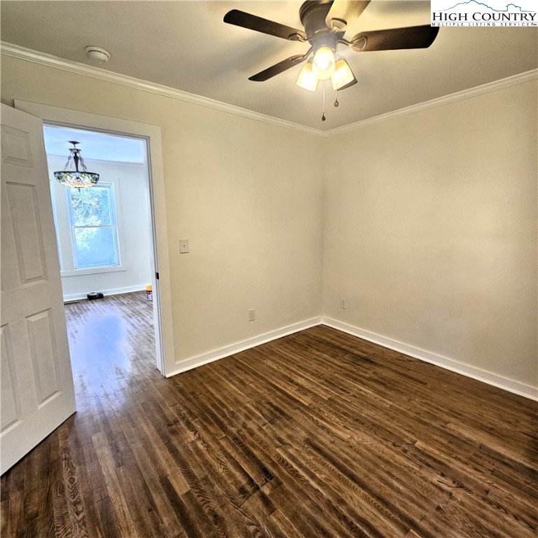 254 Green Street Boone, NC 28607 - Photo 26 of 48 wooden floor in an empty room with a window