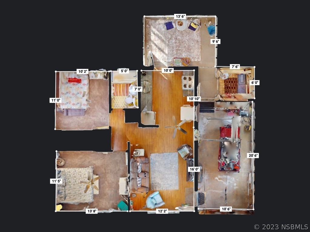 37 Ocean Shore Drive Ormond Beach, FL 32176 - Photo 4 of 50 an aerial view of residential house with outdoor space and parking