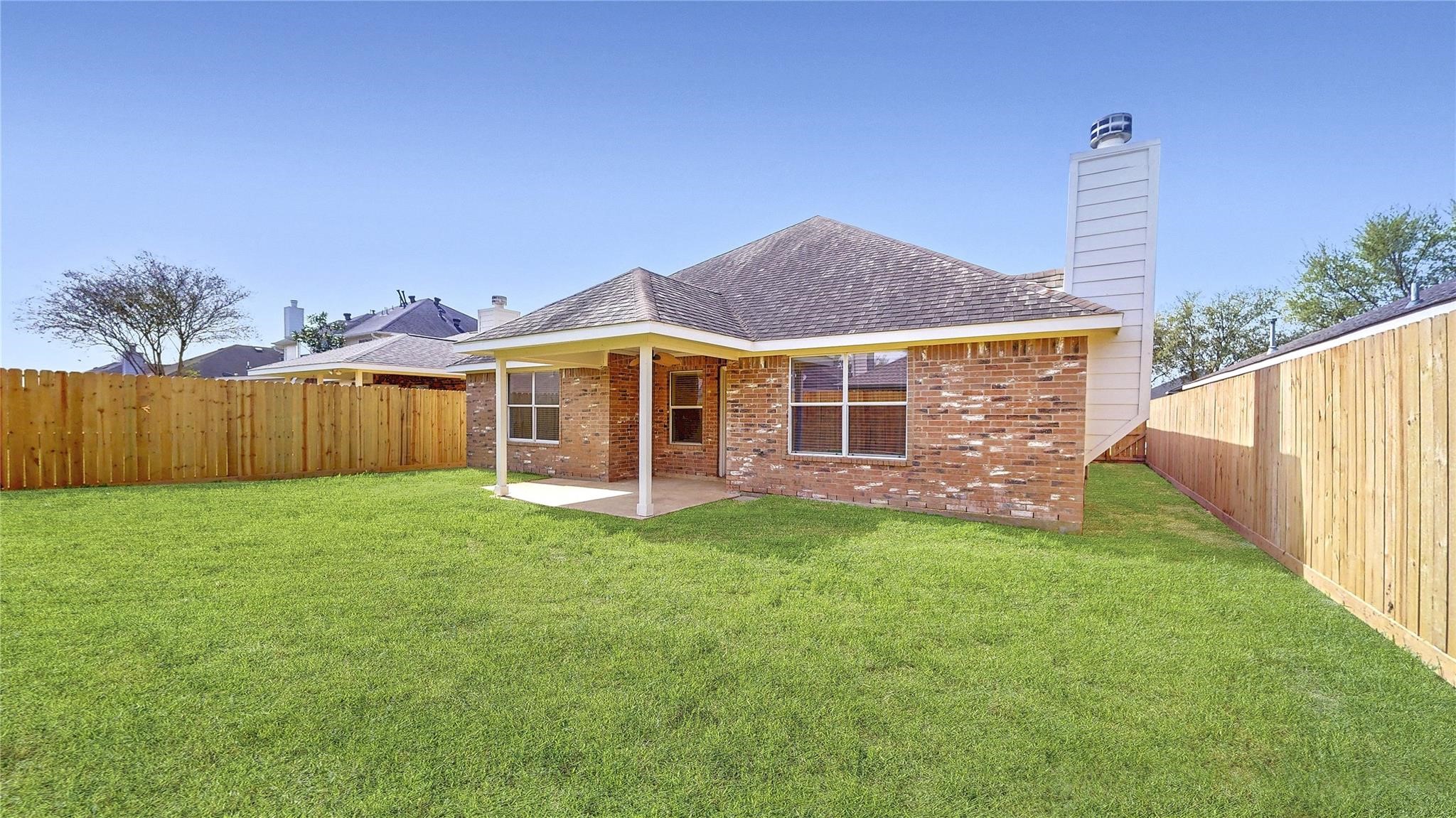 20226 Sunset Ranch Drive Katy, TX 77449 - Photo 21 of 27 a view of a house with a backyard