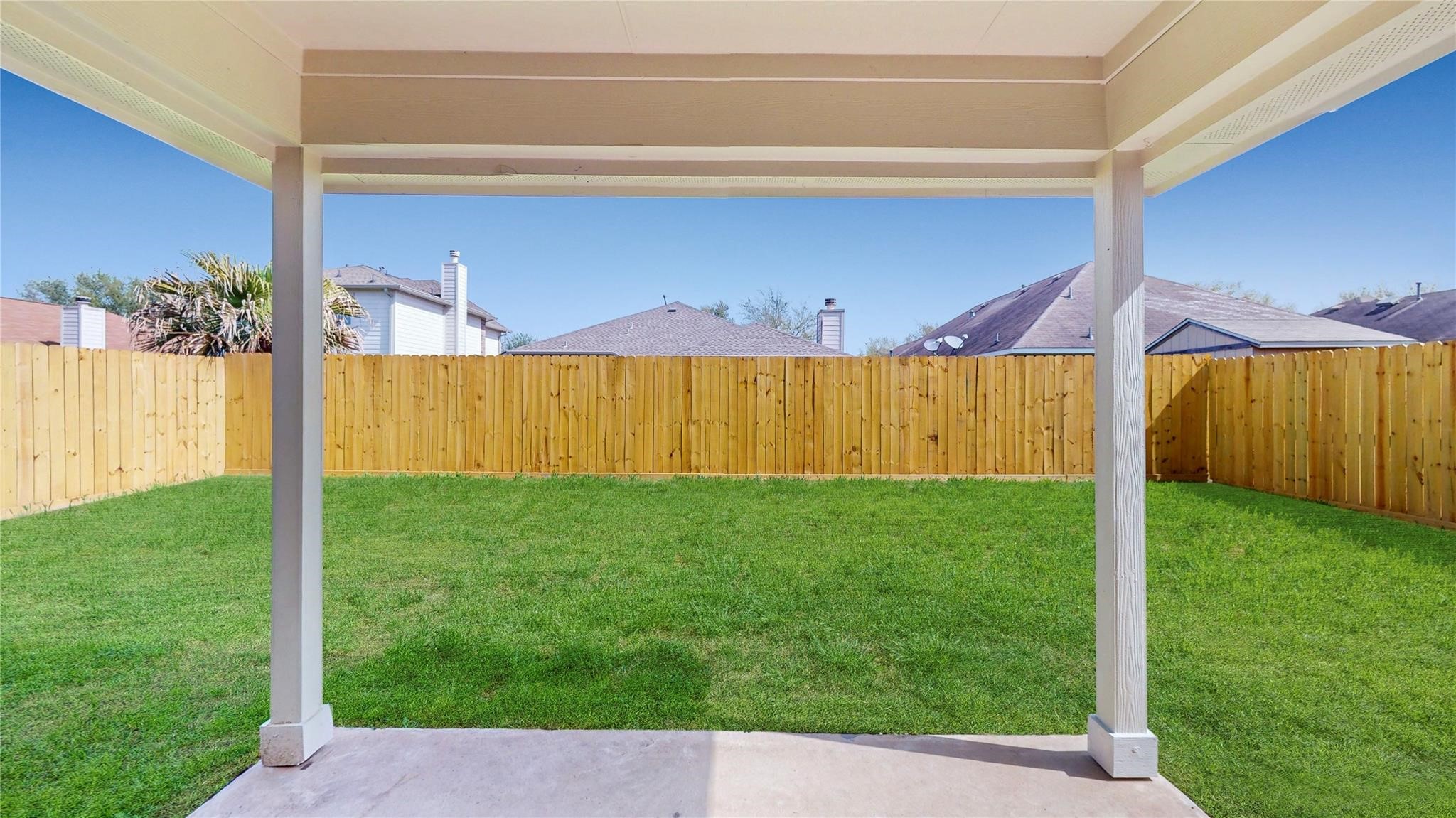 20226 Sunset Ranch Drive Katy, TX 77449 - Photo 23 of 27 a view of a backyard with a garden