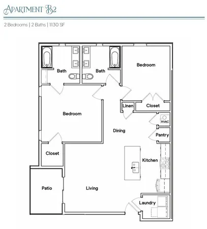 $1,500 | 2425 Pea Ridge Road, Unit A302, Clarksville, TN 37040