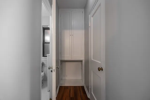 a view of a bathroom