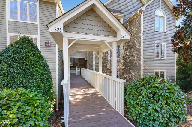 front view of a house with a porch