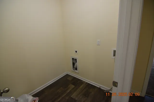 a view of a small space